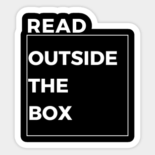 Read Outside The Box Sticker